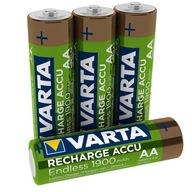 4x batérie Varta Endless Energy AA R6 1900mAh 4x batérie Varta Endless Energy AA R6 1900mAh
