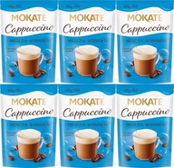 Kávový nápoj Kávové Cappuccino s penou Horčík + Vitamín B6 110g Mokate x6