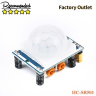 10ks HC-SR501 nastaviteľný IR pyroelektrický modul