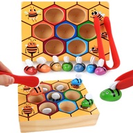 Arkádová hra Montessori Busy Bees