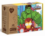 CLEMENTONI 3X48 EL. MARVEL SUPERHERO (HÁDANKA) CLEMENTONI 3X48 EL. MARVEL SUPERHERO (HÁDANKA)