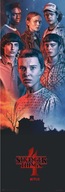 Plagát na dvere Stranger Things Plagát na stenu 53x158 cm Plagát na dvere Stranger Things Plagát na stenu 53x158 cm
