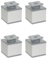 4x NOHA,NOHA,NASTAVITEĽNÉ NOHY NA NÁBYTOK 60x60 H-60 4x NOHA,NOHA,NASTAVITEĽNÉ NOHY NA NÁBYTOK 60x60 H-60