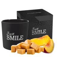 Veľká vonná sviečka Just Smile Candle v skle Bispol 300g Veľká vonná sviečka Just Smile Candle v skle Bispol 300g
