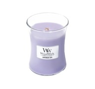 Malá vonná sviečka WoodWick Lavender SPA