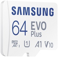 10ks Samsung EVO Plus 130MB/s 64GB micro SDXC karta