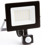 LED reflektor s pohybovým senzorom 30W 6500K LED reflektor s pohybovým senzorom 30W 6500K