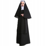 OUTFIT MNÍHOVKA KOSTÝM MNÍHOVKA BLACK HABIT veľkosť L OUTFIT MNÍHOVKA KOSTÝM MNÍHOVKA BLACK HABIT veľkosť L