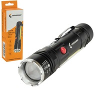 Taktická ručná baterka ZOOM LED CREE COB T6 Taktická ručná baterka ZOOM LED CREE COB T6
