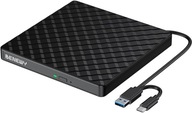 BENEWY Externá DVD CD mechanika, čítačka/zapisovačka, USB 3.0 a Type-C SY879 BENEWY Externá DVD CD mechanika, čítačka/zapisovačka, USB 3.0 a Type-C SY879