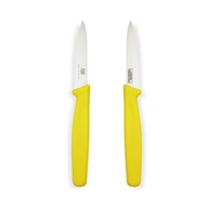 Kuchynský nôž, rovný, ostrý, žltý nôž 8 cm