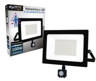 HALOGÉNový reflektor, 100W LED žiarovka so SENZOROM POHYBU HALOGÉNový reflektor, 100W LED žiarovka so SENZOROM POHYBU
