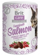 Brit Care Cat Snack Superfruits Losos 100g
