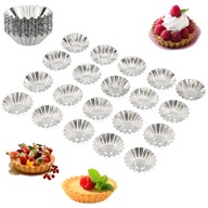 Muffiny na CUFFES tartaletky TARTS kovové x20 Muffiny na CUFFES tartaletky TARTS kovové x20