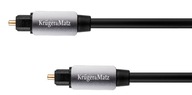 Kruger&Matz KM0321 Toslink optický kábel 2 m Kruger&Matz KM0321 Toslink optický kábel 2 m