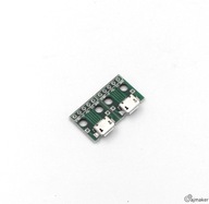 Zásuvka Mini Micro USB Plug PCB Board 5 PIN