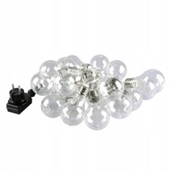 GARLAND ZÁHRADNÉ LAMPY NA TERASU VEĽKÉ LED ŽIAROVKY GARLAND ZÁHRADNÉ LAMPY NA TERASU VEĽKÉ LED ŽIAROVKY