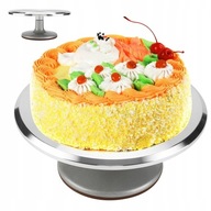 TANIER OTOČNÝ NA TORTY TANIER 31CM HLINÍK