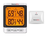 ThermoPro TP-62 Vonkajší teplomer Vlhkomer ThermoPro TP-62 Vonkajší teplomer Vlhkomer