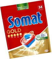 SOMAT GOLD Tablety do umývačky riadu, 34 kusov