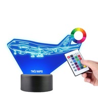 Stolná lampa LED soška Boeing 747 lietadlo Stolná lampa LED soška Boeing 747 lietadlo