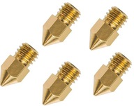 5 x súprava trysiek Creality Ender 3 MK8 M6 0,4 mm 5 x súprava trysiek Creality Ender 3 MK8 M6 0,4 mm