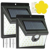 2 SOLAR lampy do záhrady - lampa so solárnym panelom