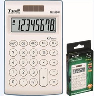 TR-252-W TOOR 8-miestna vrecková kalkulačka TR-252-W TOOR 8-miestna vrecková kalkulačka