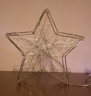 Star 140 LED kovový 3D 30 cm zlatý Star 140 LED kovový 3D 30 cm zlatý