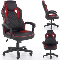 WILEK Black Red kancelárska stolička pre počítač