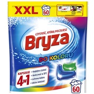Bryza 4v1 farebné kapsule na pranie 60 XXL kusov Bryza 4v1 farebné kapsule na pranie 60 XXL kusov