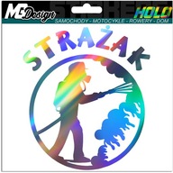 NÁLEPKA OSP HOLOGRAM HASIČOV HASIČOV NÁLEPKA OSP HOLOGRAM HASIČOV HASIČOV