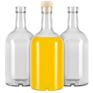 5x fľaša BLANKA 500ml + viečko na likéry 5x fľaša BLANKA 500ml + viečko na likéry