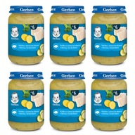 GERBER večera ryba, zemiaky, cuketa 6x190g GERBER večera ryba, zemiaky, cuketa 6x190g