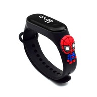Detské inteligentné hodinky Spiderman 50 mAh čierne