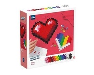 Puzzle podľa čísel Plus-Plus Mini 2 Hearts 250 ks