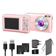 DIGITÁLNY FOTOAPARÁT PRE DETI FOTOAPARÁT VIDEÁ 44MP RUŽOVÝ DIGITÁLNY FOTOAPARÁT PRE DETI FOTOAPARÁT VIDEÁ 44MP RUŽOVÝ