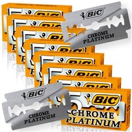 BIC CHROME PLATINOVÉ OBOJSTRANNÉ HOLIACE ČEPELE x40