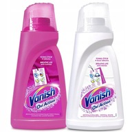 VANISH FABRIC FABRIC SADA Odstraňovač škvŕn MIX OXI ACTION BIELA RUŽOVÁ 2x1L VANISH FABRIC FABRIC SADA Odstraňovač škvŕn MIX OXI ACTION BIELA RUŽOVÁ 2x1L
