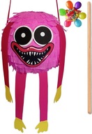 PINIATA HAGI ŁAGI huggy wuggy PINK PLAYTIME + STICK PINIATA HAGI ŁAGI huggy wuggy PINK PLAYTIME + STICK
