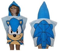 SONIC Detský UTERÁK Kúpeľové pončo s kapucňou SONIC Detský UTERÁK Kúpeľové pončo s kapucňou