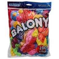 Sada balónov Metalizované balóny Viacfarebný Mix 100 kusov 12" 2247 Sada balónov Metalizované balóny Viacfarebný Mix 100 kusov 12" 2247