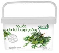 Sumin hnojivo pre Tui, Cyprušteky 2,5 kg granúl Tuji