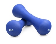 LIATIENOVÉ NEOPRÉNOVÉ Činky NA CVIČENIE DOMA SADA ZÁVAŽÍ 2x3 kg LIATIENOVÉ NEOPRÉNOVÉ Činky NA CVIČENIE DOMA SADA ZÁVAŽÍ 2x3 kg
