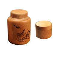 2 ks Ručne vyrobená nádoba na bambusový čaj