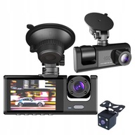 Auto DVR 3 Full HD 1080P kamery s dvoma objektívmi do auta Auto DVR 3 Full HD 1080P kamery s dvoma objektívmi do auta