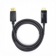 DisplayPort - HDMI kábel 1,8 m. čierna