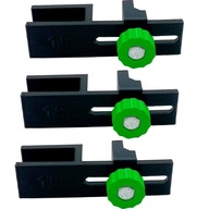 3x Smerovanie mriežok zakrivené steny 18mm P4U 3x Smerovanie mriežok zakrivené steny 18mm P4U