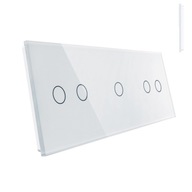 PANEL LIVOLO 3 MODULY 2+1+2 PRE DOTYKOVÉ VYPÍNAČE b PANEL LIVOLO 3 MODULY 2+1+2 PRE DOTYKOVÉ VYPÍNAČE b