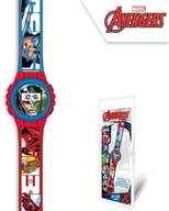 Digitálne náramkové hodinky Avengers pre deti